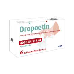 Dropoetin 4000IU Dropoetin 4000IU