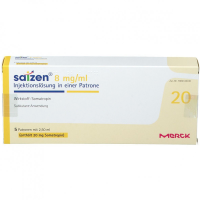 Saizen 20 MG / 2,5 ml Cartridge Saizen 20 MG / 2,5 ml Cartridge