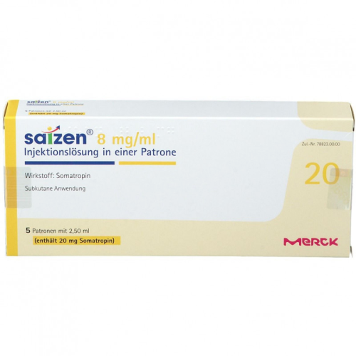 Saizen 20 MG / 2,5 ml Cartridge Saizen 20 MG / 2,5 ml Cartridge