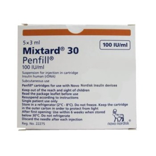Mixtard 30 Penfill 100 IU Mixtard 30 Penfill 100 IU