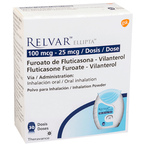 Relvar Ellipta 100/25 Relvar Ellipta 100/25