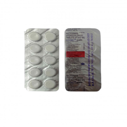 Glycomet 500 mg (10) Glycomet 500 mg (10)